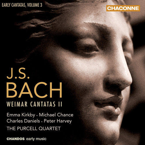 Bach,j.s. / Kirkby / Chance / Purcell Quartet - Early Cantatas 3 - Weimar Cantatas - Music CD