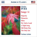 Ives / Berman / Carfizzi / Garritson / Penna - Complete Songs 4 - Music CD
