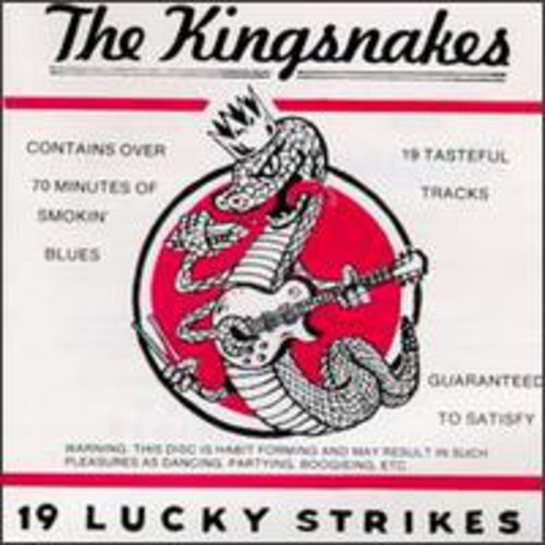 Kingsnakes - 19 Lucky Strikes - Music CD
