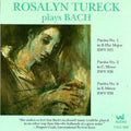 Bach / Tureck - Rosalyn Tureck Plays Bach : Partitas 1,2,6 - Music CD
