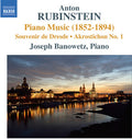 Rubinstein / Banowetz - Piano Music (1852-1894) / Souvenir De Dresde - Music CD