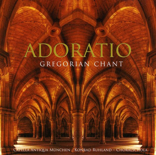 Capella Antiqua Munchen / Ruhland - Adoratio: Gregorian Chant - Music CD