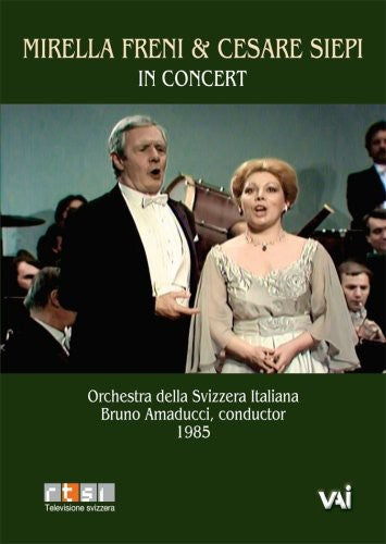Nicolai / Gounod / Verdi / Puccini / Amaducci - Mirella Freni & Cesare Siepi In Concert - DVD