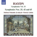 Haydn / Sinfonia Finlandia / Gallois - Symphonies Nos. 25 42 & 65 / Symphonies 33 - Music CD