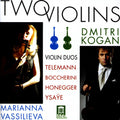 Boccherini / Honegger / Ysaye / Kogan / Vassilieva - Two Violins - Music CD
