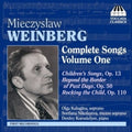 Weinberg / Kalugina / Nikolayeva / Korostelyov - Complete Songs 1 - Music CD