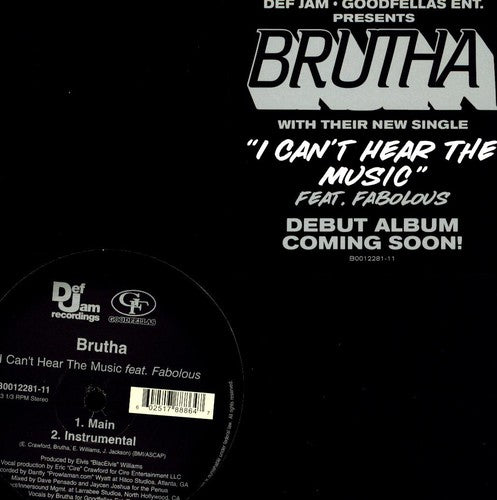 I Can't Hear Music [12" Vinyl] Vinyl Record