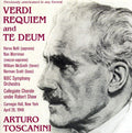 Verdi / Nelli / Nbc Orch Collegiate / Toscanini - Toscanini Conducts Verdi Requiem - Music CD