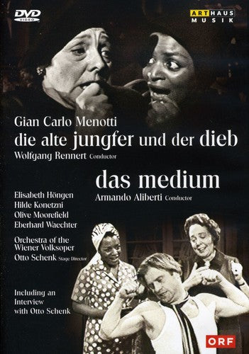 Menotti / Rennert / Aliberti / Hongen - Old Maid & The Thief / The Medium - DVD