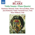 Blake / Rothstein / Essex / Willison - Violin Sonata / Piano Quartet - Music CD