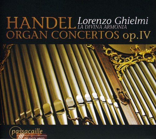 Handel / Ghielmi / La Divina Armonia - Organ Concertos - Music CD