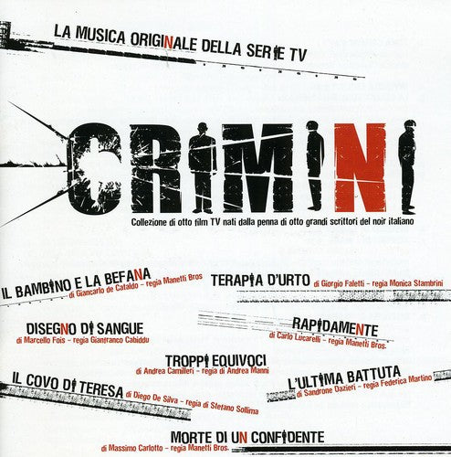 De Scalzi,pivio / De Scalzi,aldo - Crimini / O.s.t. - Music CD