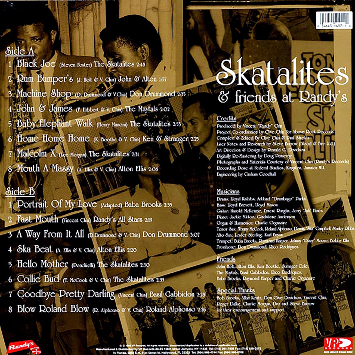 The Skatalites - The Skatalites & Friends At Randy's Vinyl Record