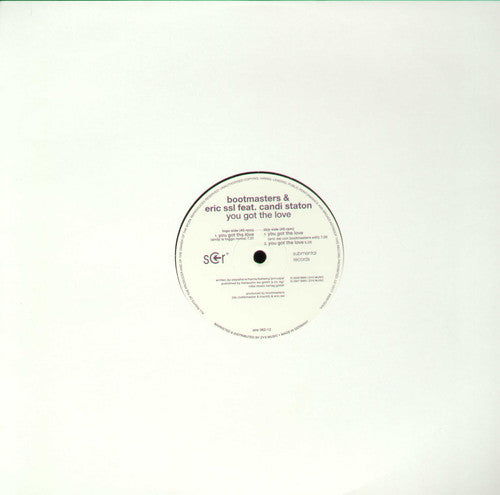 Bootmasters & Eric Ssl - You Got The Love - Vinyl Record
