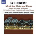 Schubert / Grodd / Napoli - Music For Flute & Piano - Music CD