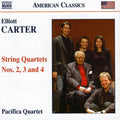 Carter / Pacifica Quartet - String Quartets Nos. 2 3 & 4 - Music CD
