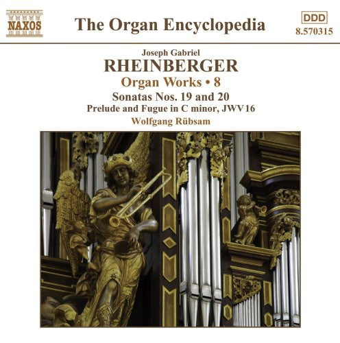 Rheinberger / Rubsam - Organ Works 8 - Music CD