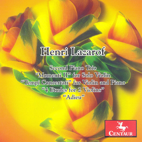 Lazarof / Edinger / Schmidt / Hellwig / Lliescu - Second Piano Trio - Music CD