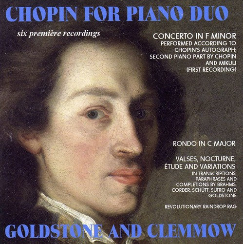 Chopin / Schutt / Brahms / Goldstone / Clemmow - Chopin For Piano Duo - Music CD