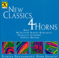 Reed / Brahms / Florida Philharmonic Horn Quartet - New Classics 4 Horns - Music CD