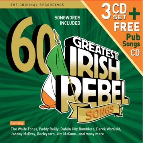 60 Greatest Ever Irish Rebel Songs / Various - 60 Greatest Ever Irish Rebel Songs / Various - Music CD