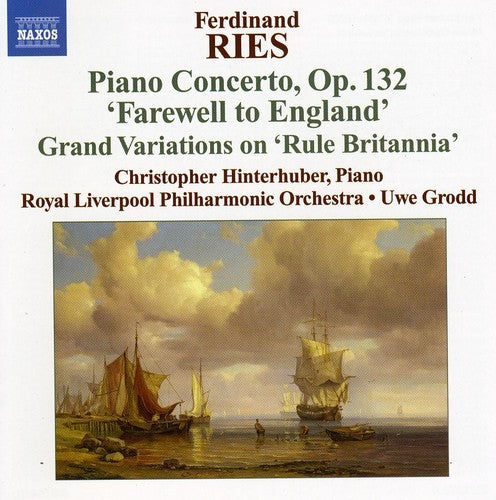 Ries / Hinterhuber / Rlpo / Grodd - Piano Concertos 3 (farewell To England) - Music CD