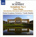 Schmidt / Malmo Symphony Orchestra / Sinaisky - Symphony No. 1 / Notre Dame - Music CD