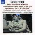 Schubert / Buffalo Po / Falletta - Death & The Maiden / Symphony No. 8 - Music CD