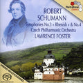 Schumann / Czech Po / Foster - Symphonies 3 & 4 - Super Audio CD