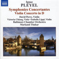 Pleyel / Perry / Baltimore Chamber Orch / Thakar - Symphonies Concertantes / Violin Concerto In D - Music CD