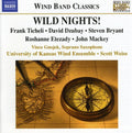 University Of Kansas Wind Ensemble / Weiss - Wild Nights Music For Wind Band - Music CD