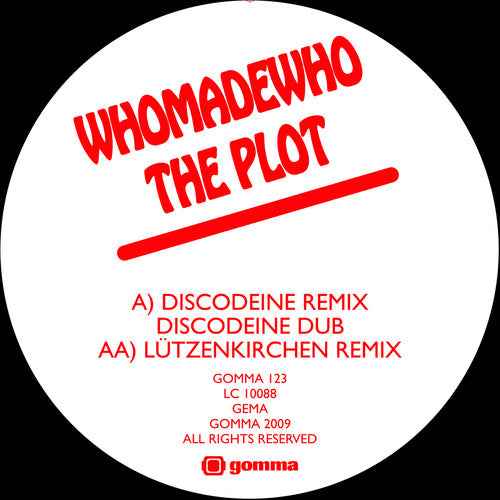 Who Made Who - Plot 2 (discodeine & Lutzenkirchen Remixes) - Vinyl Record