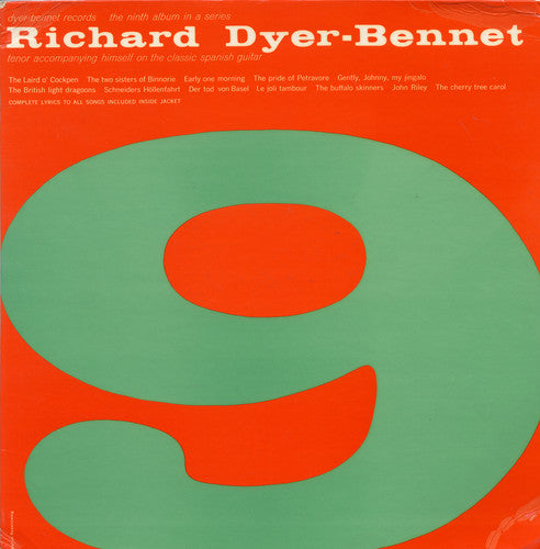 Dyer-bennet,richard - Vol. 9 - Music CD