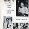 Williams,mary Lou - Footnotes To Jazz Vol. 3: Jazz Rehearsal I - Music CD