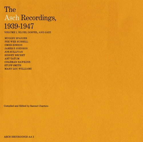 Asch 1939-1947 1: Blues / Var - Asch 1939-1947 1: Blues / Var - Music CD