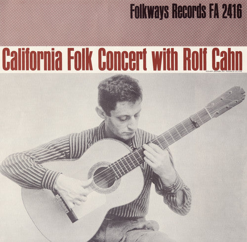 Cahn,rolf - California Concert With Rolf Cahn - Music CD