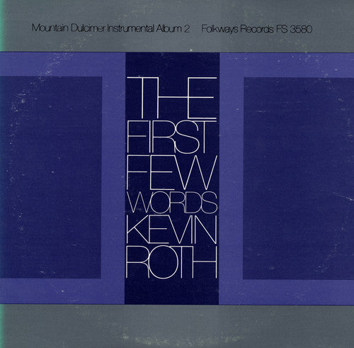 Roth,kevin - First Few Words: Mountain Dulcimer 2 - Music CD