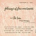 Song Swappers - Folk Songs Of Four Continents - Music CD