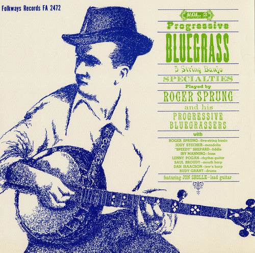 Sprung,roger - Progressive Bluegrass Vol. 3 - Music CD