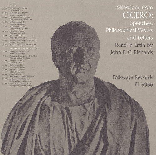 Richards,john F.c. - Selections From Cicero - Music CD