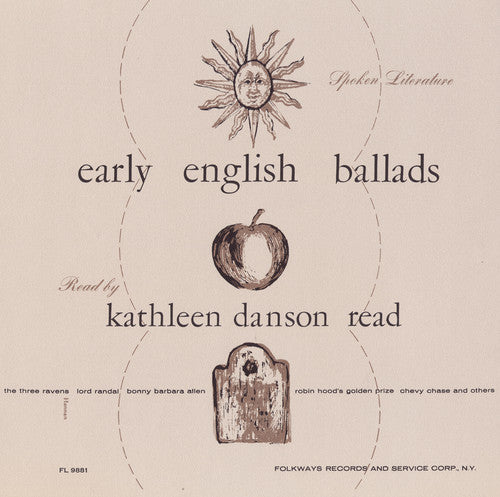 Read,kathleen Danson - Spoken Literature Of Early English Ballads - Music CD