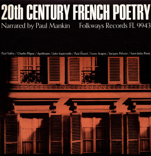 Mankin,paul A. - 20th Century French Poetry - Music CD