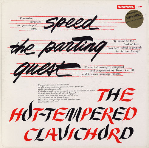 Carroll,jimmy - Speed The Parting Guest Hot-tempered Clavichord - Music CD