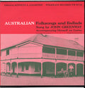 Greenway,john - Australian Folksongs And Ballads - Music CD