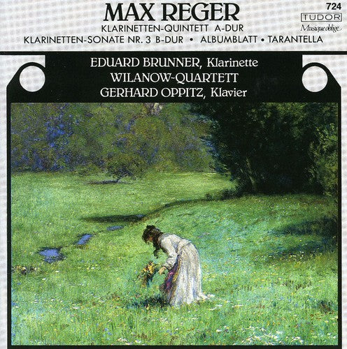 Reger / Brunner / Oppitz / Willanow-quartett - Clarinet Quintet A-dur / Clarinet Sonata N 3 B-dur - Music CD