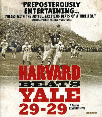 Harvard Beats Yale 29-29 - Harvard Beats Yale 29-29 - Blu-ray