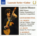 Bianco,gabriel - Laureate Guitar Series: Guitar Recital - Music CD