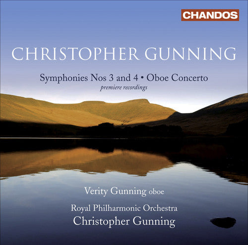Gunning / Gunning,verity / Andras / Rpo - Symphonies Nos 3 & 4 Oboe Concerto - Music CD
