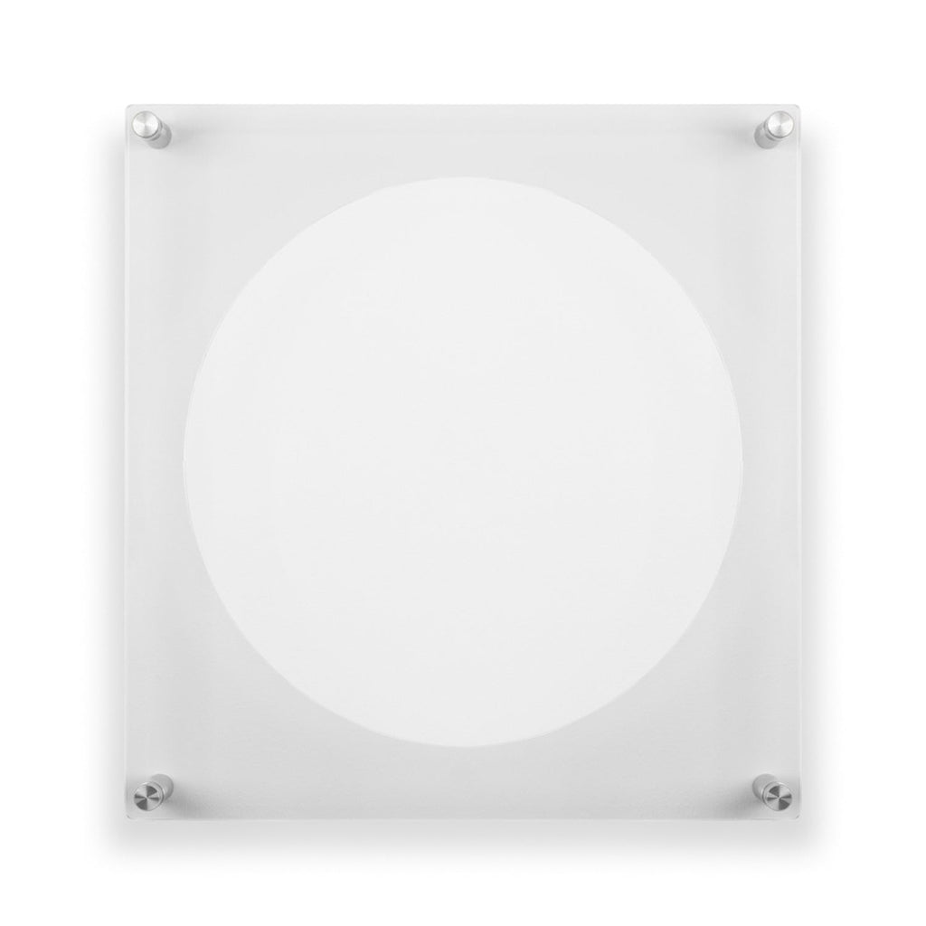 Case Pack of 5 Vinyl Record Album Frames with 12x12" Acrylic Mat (for Sleeve or Vinyl)