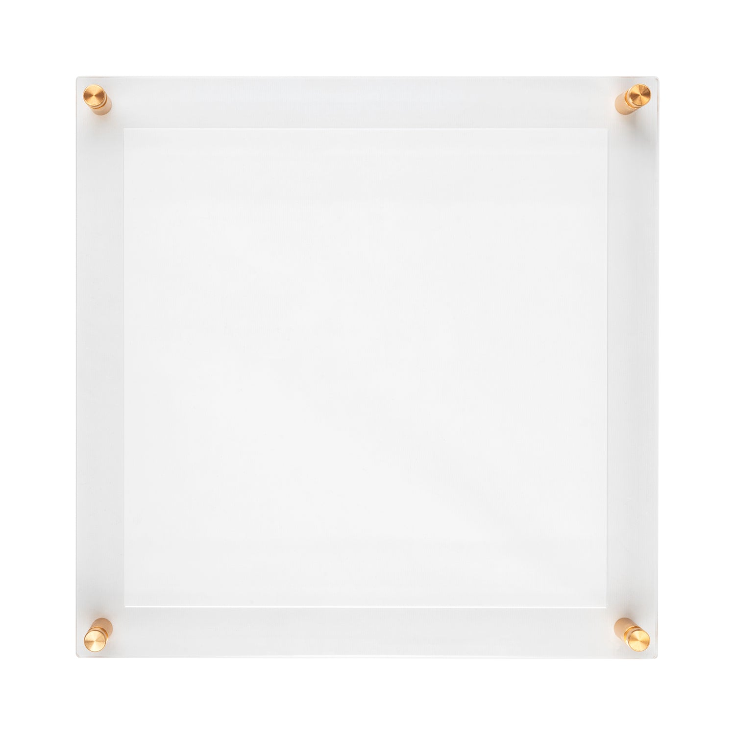Case Pack of 5 Vinyl Record Album Frames with 12x12" Acrylic Mat (for Sleeve or Vinyl)